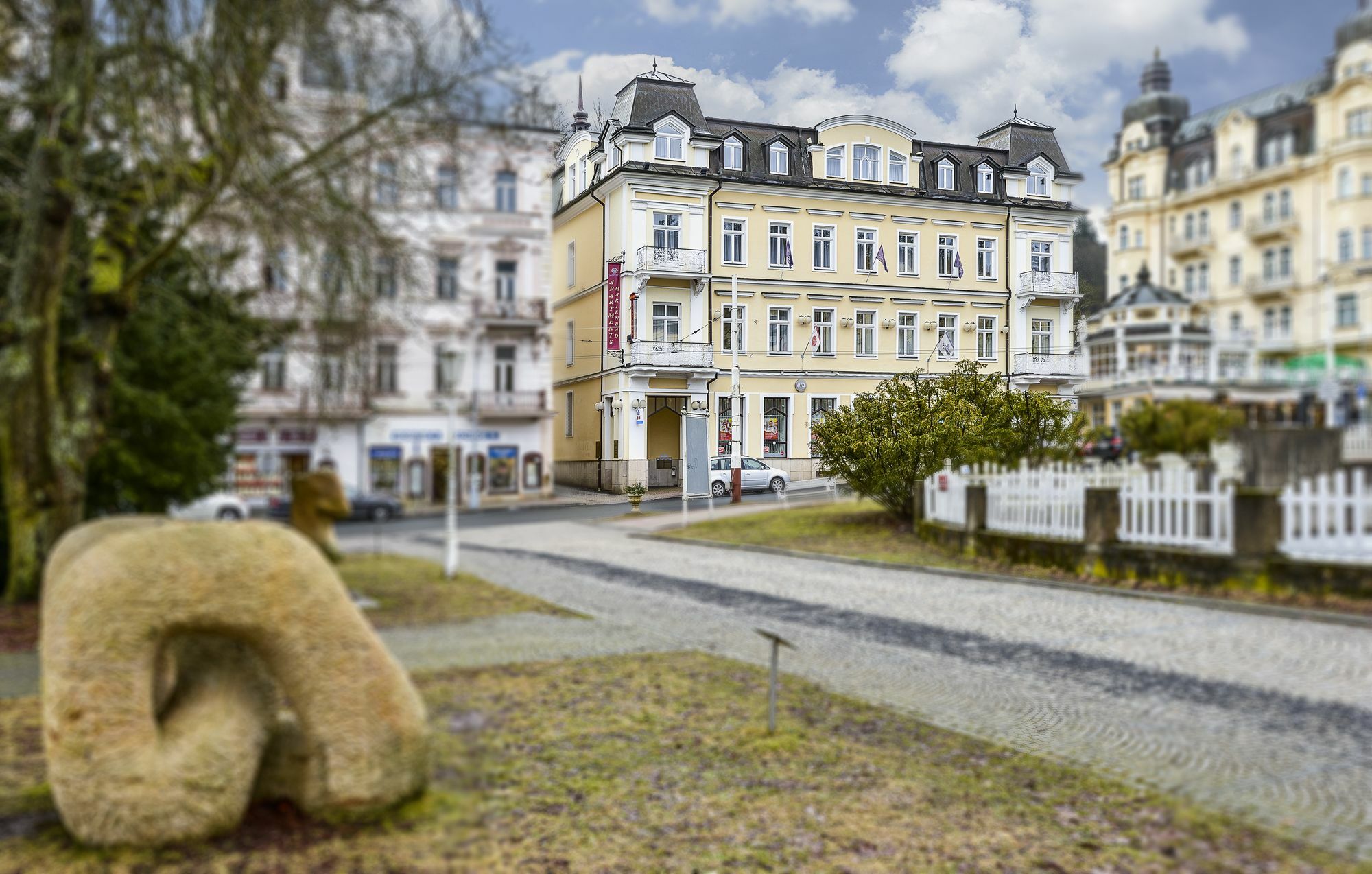 Apartments Central Park Marienbad מראה חיצוני תמונה